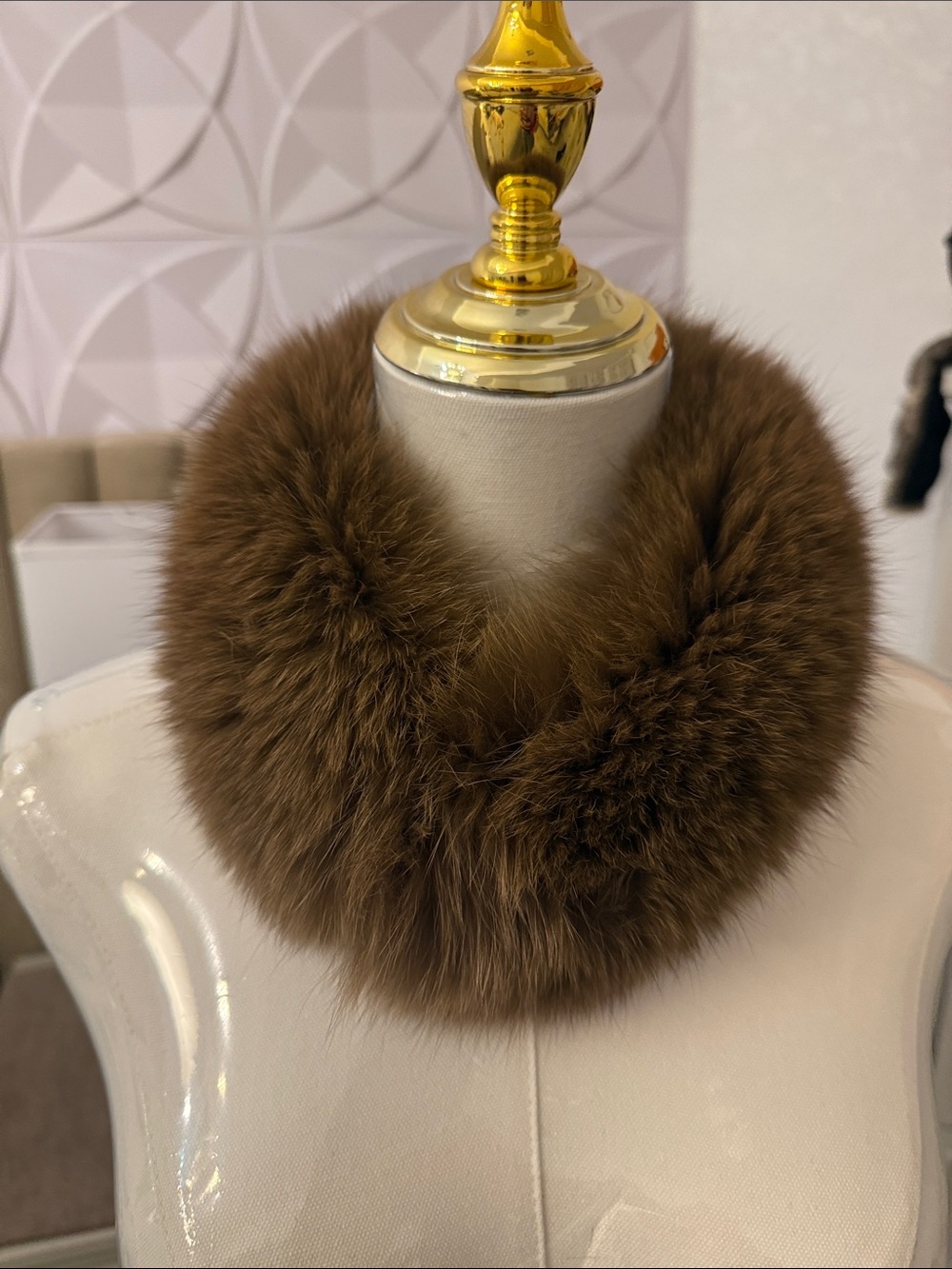 Real Fox fur neck warmer